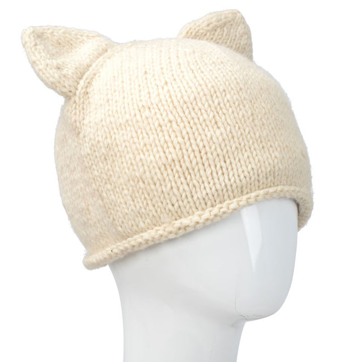 Knit Cat Ear Hat