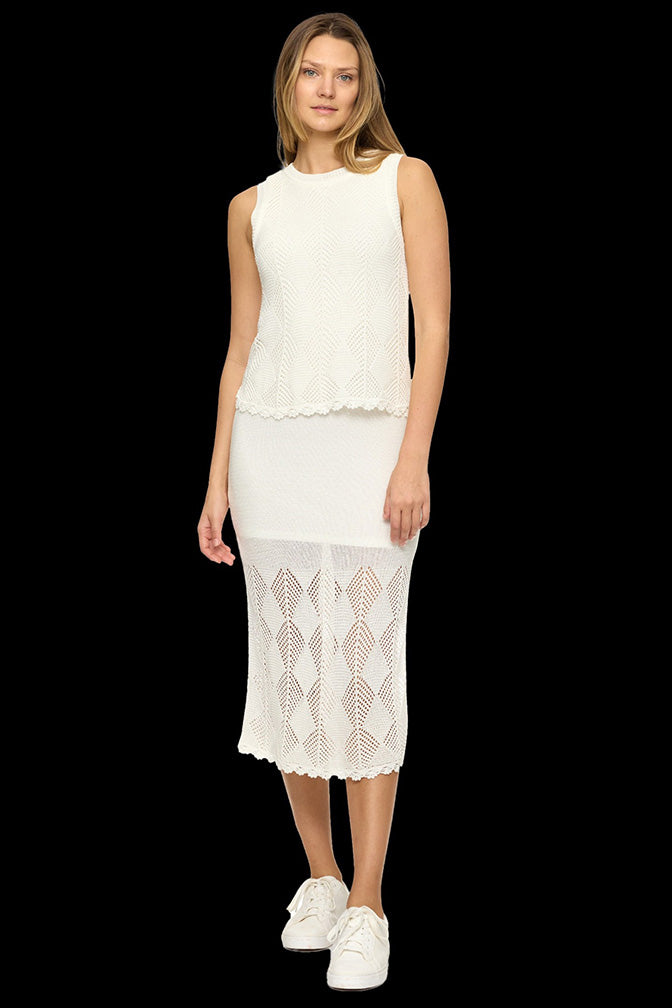 Addison Crochet Sweater Dress