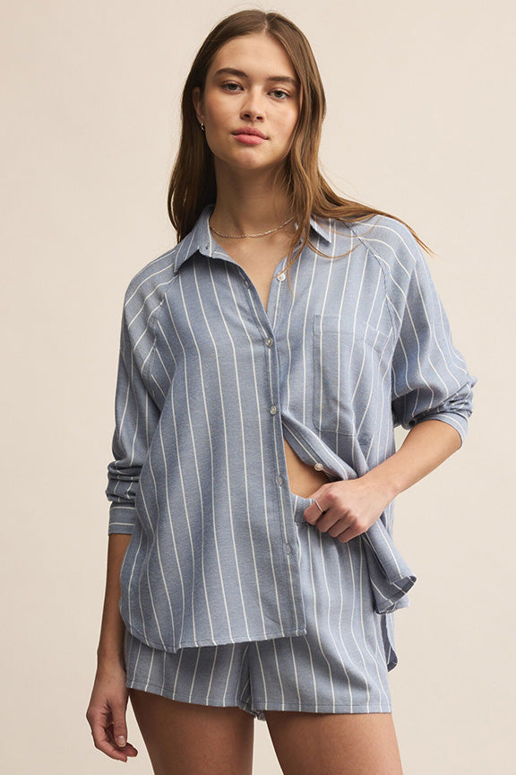 River Plaid Button Up