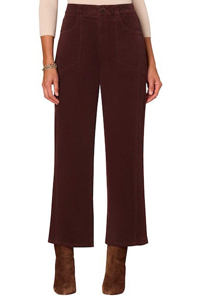 Relaxed Straight Leg Corduroy Pant