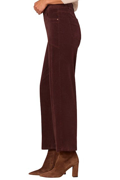 Relaxed Straight Leg Corduroy Pant