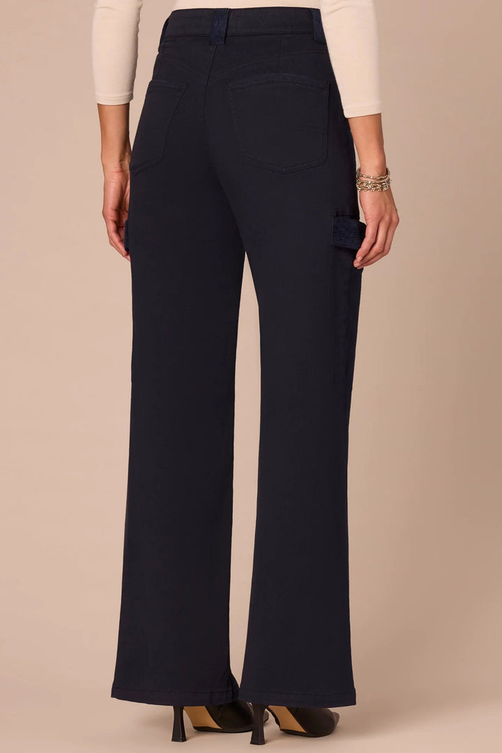 Corduroy Contrast Skyrise Wide Leg Jeans