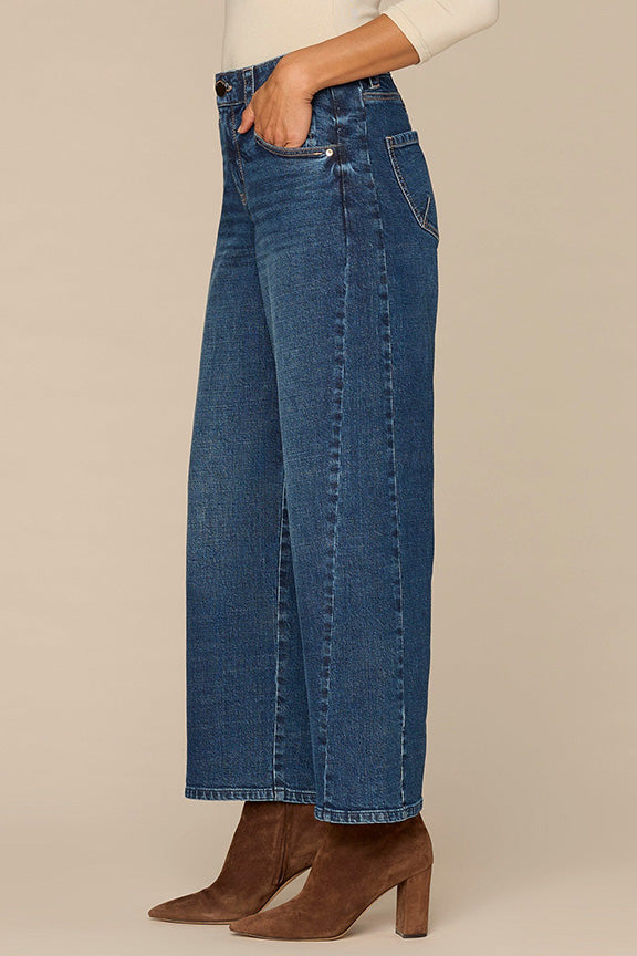 Barely Barrel Leg Jean