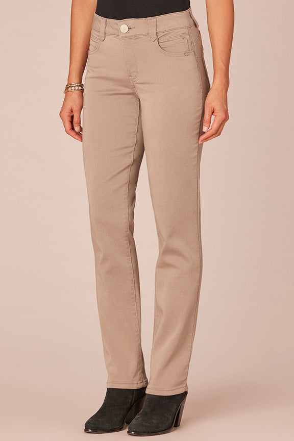 "Ab"solution® Straight Leg Jean in Moonrock