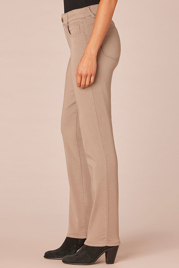 "Ab"solution® Straight Leg Jean in Moonrock