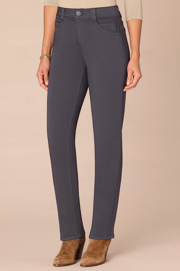 "Ab"solution® Straight Leg Jean in Pewter