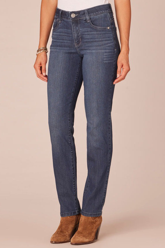 High Rise Straight Leg Jeans