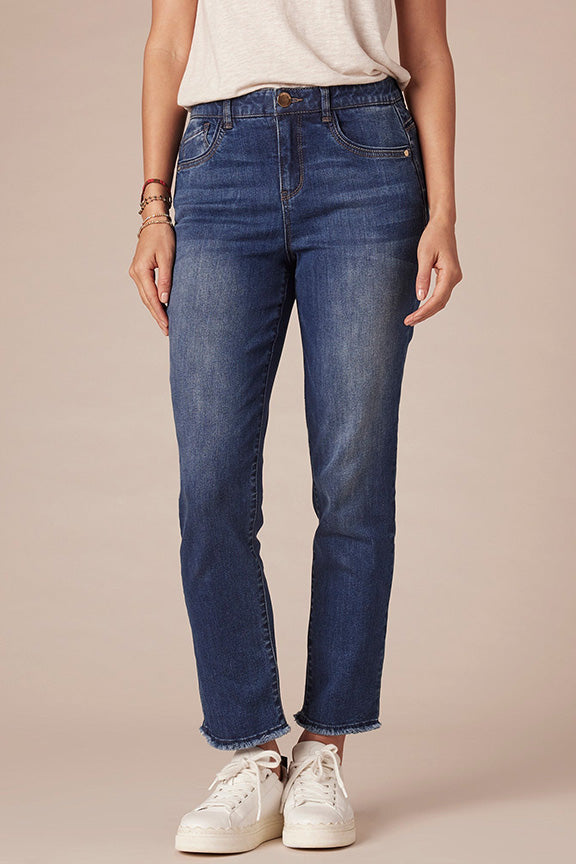 "Ab"solution High Rise Slim Straight Jean