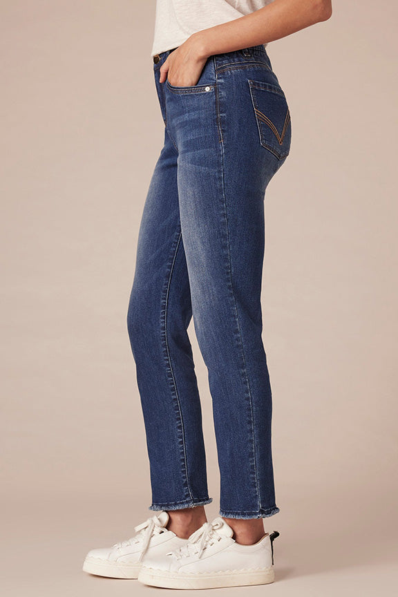 "Ab"solution High Rise Slim Straight Jean