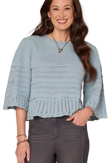 Variegated Stitch Mix Sweater