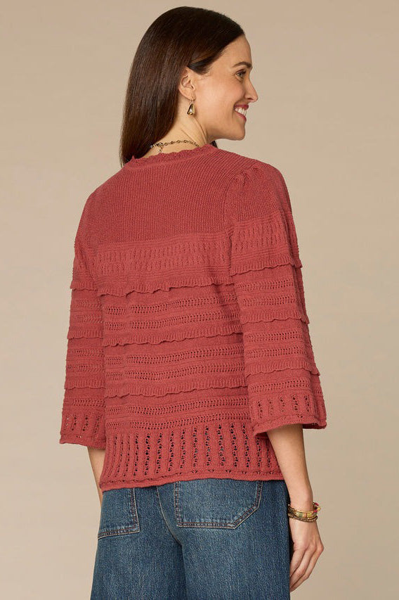 Variegated Stitch Mix Sweater