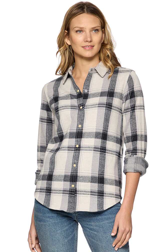 Kaycee Knit Flannel Shirt