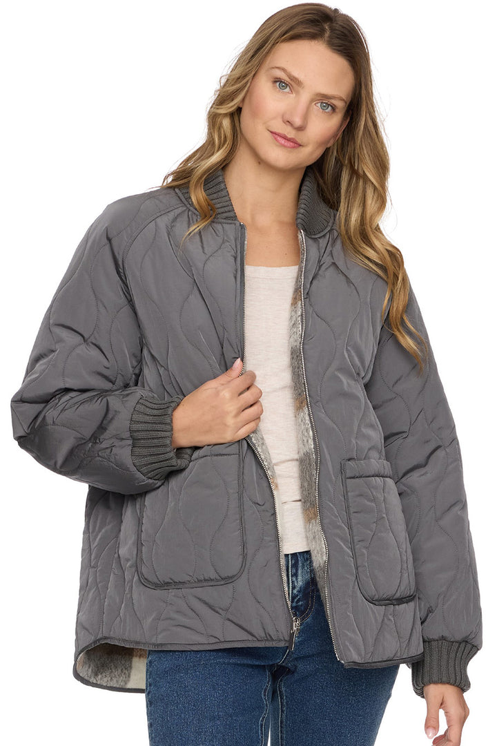 Anniston Reversible Bomber Jacket