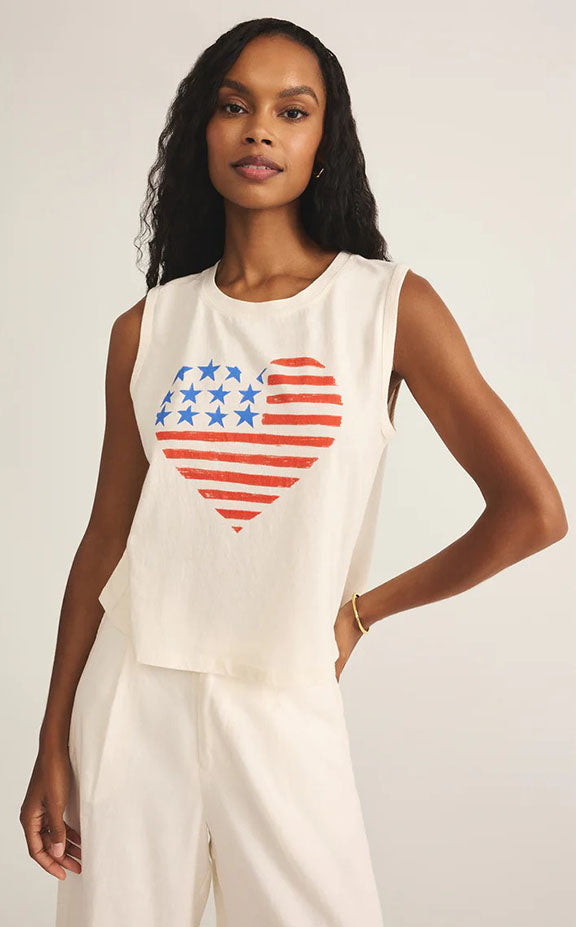 Stars and Stripes La Mer Tank