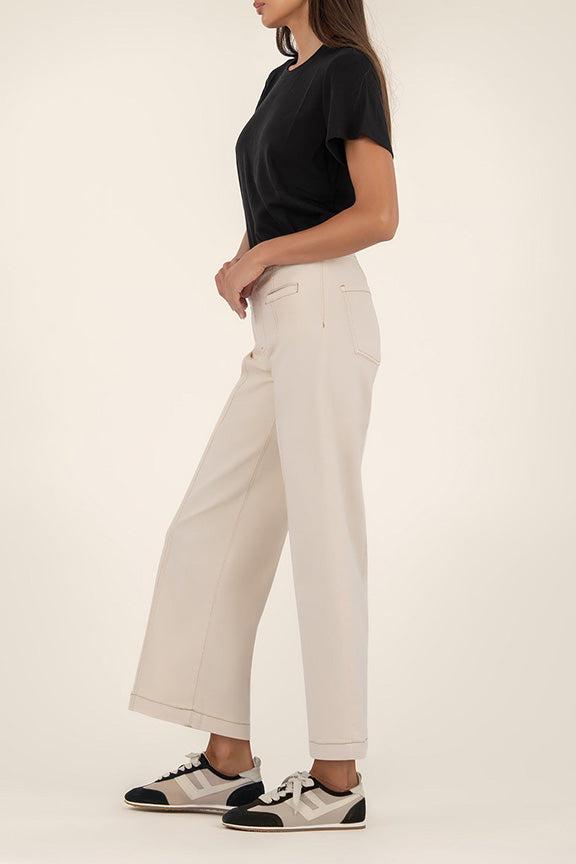 Meg High Rise Wide Leg Pant