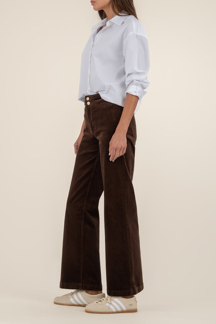 Meg Wide Leg Corduroy Pant