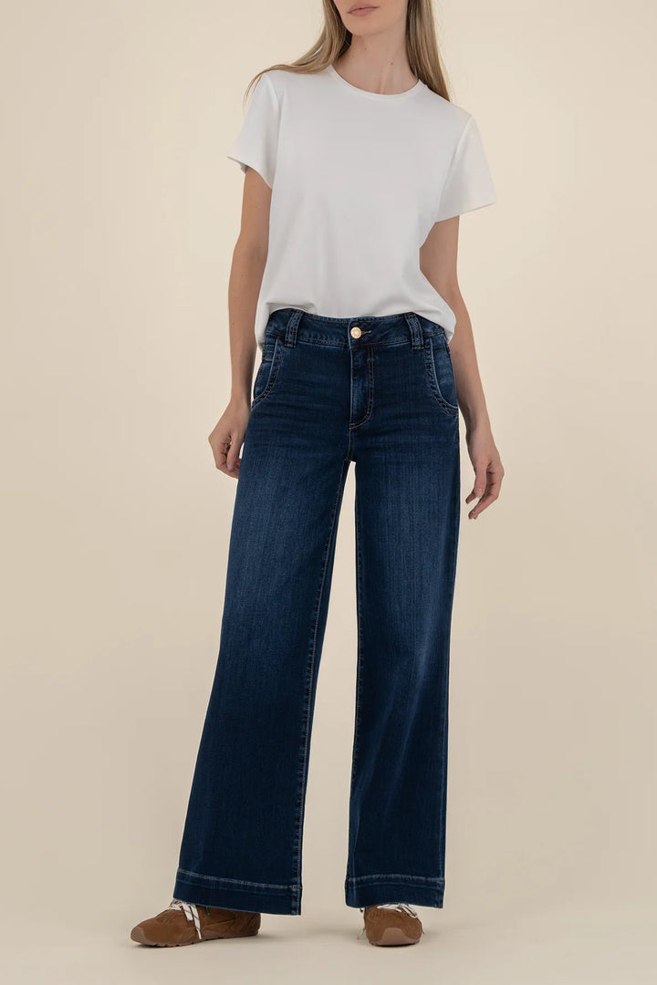 Meg High Rise Oversize Wide Leg Jean