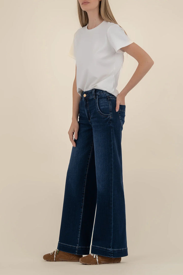 Meg High Rise Oversize Wide Leg Jean