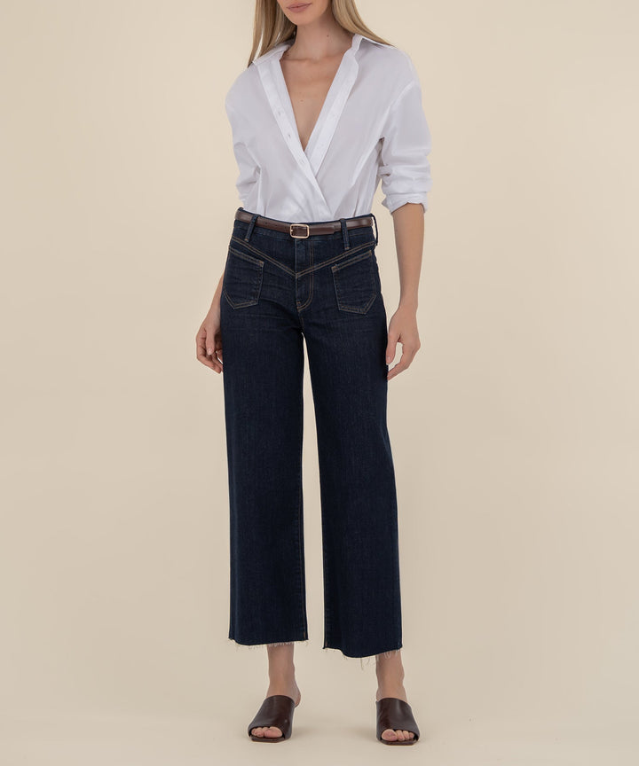 Charlotte High Rise Wide Leg Jean