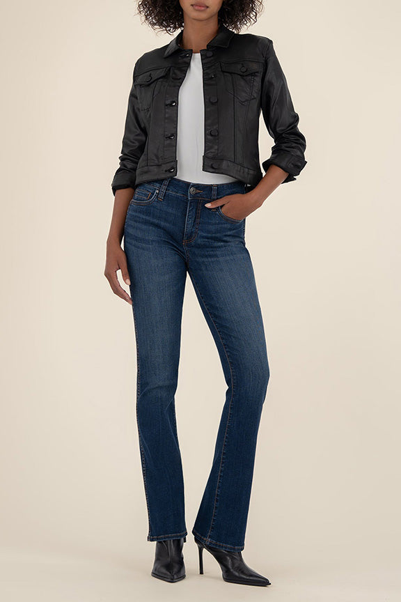 Julia Coated Crop Jacket