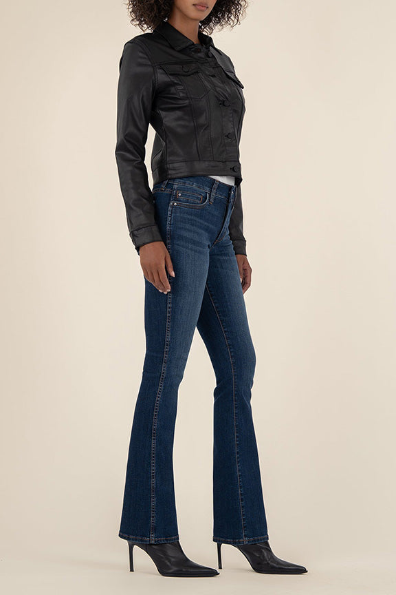 Julia Coated Crop Jacket