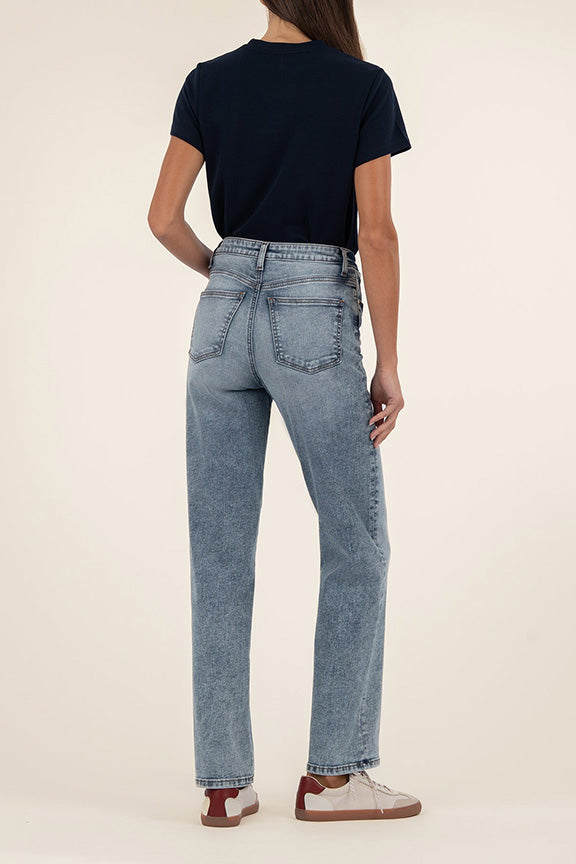 Sienna High Rise Straight Leg Jean