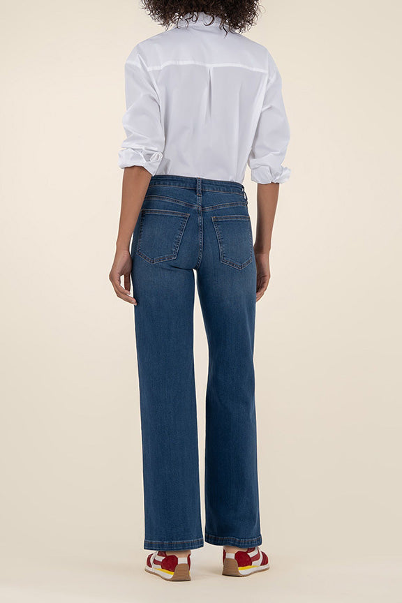 High Rise Wide Leg Jean