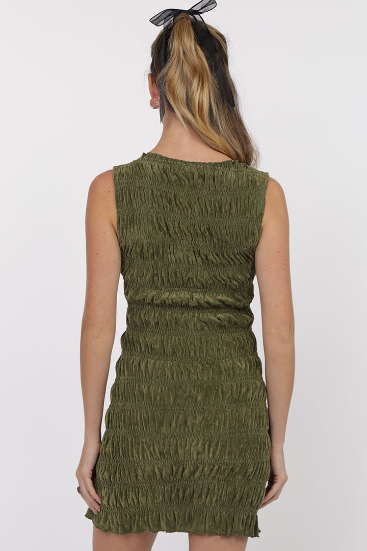 Hot Stuff Velvet Mini Dress