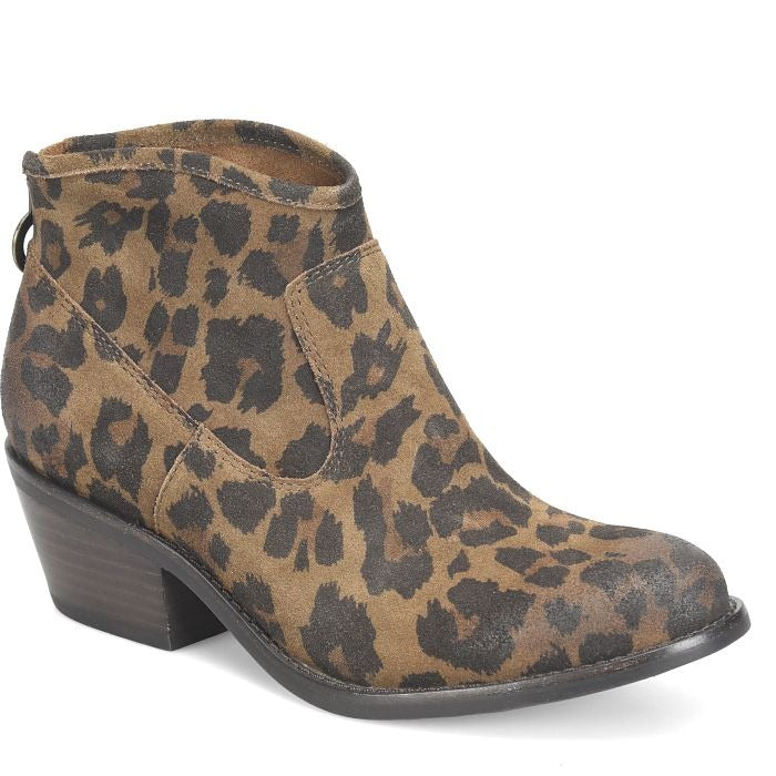 Aisley Bootie in Brown Leopard