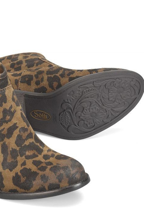 Aisley Bootie in Brown Leopard
