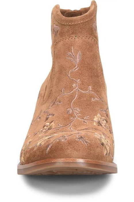 Aisley Bootie in Brown Floral