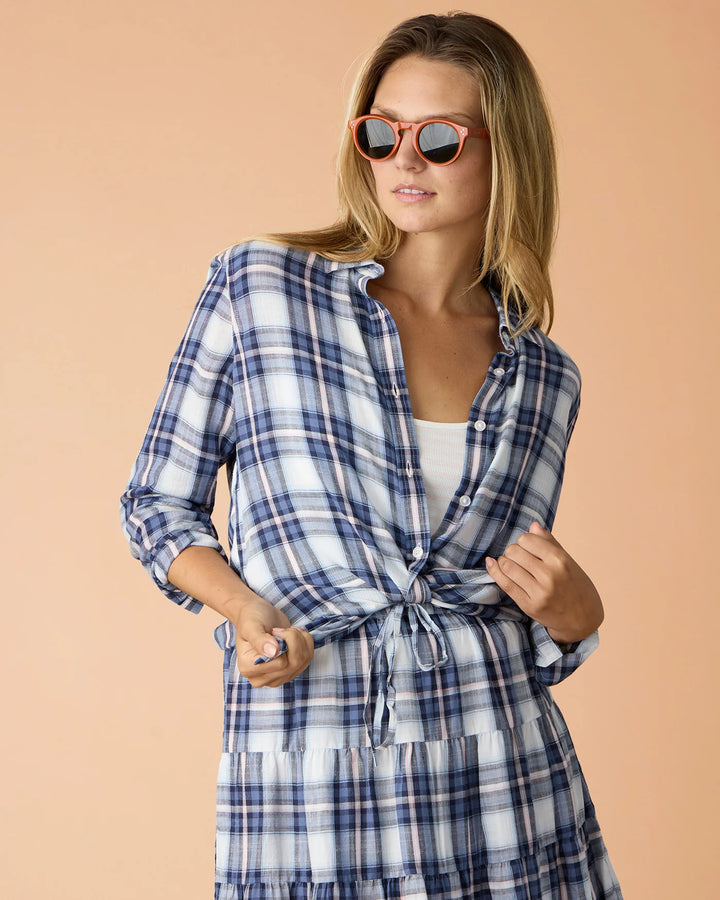 Caney Slubby Plaid Shirt