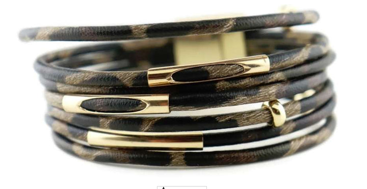 Animal Print Band Bracelet