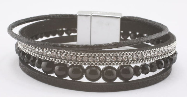 Beaded and Crystal Bracelet