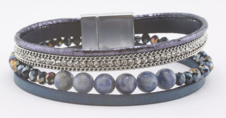 Beaded and Crystal Bracelet