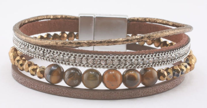 Beaded and Crystal Bracelet