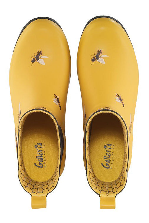 Gold Bees Chelsea Rain Boot