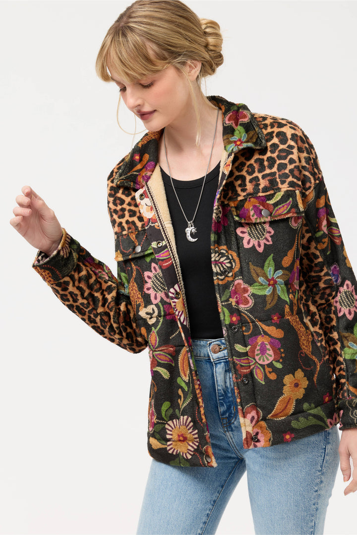 Amelie Sherpa Trucker Jacket