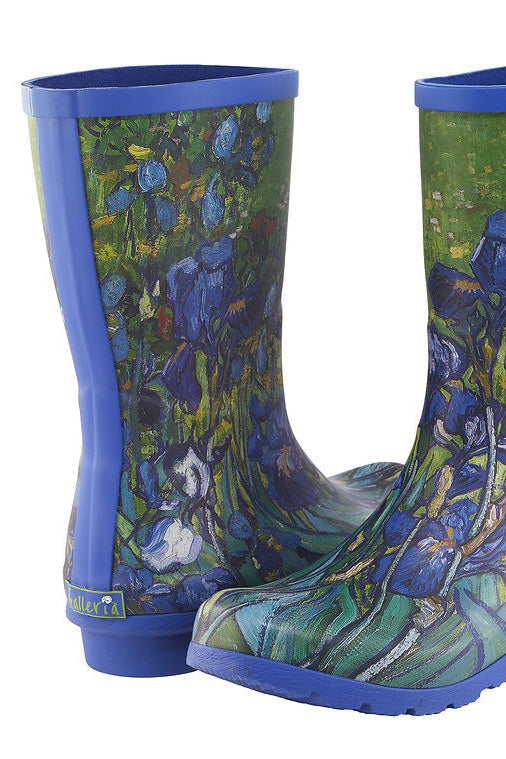 Irises Mid-Calf Rain Boot
