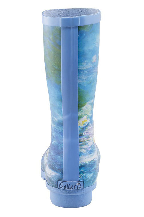Waterlilies Mid-Calf Rain Boot