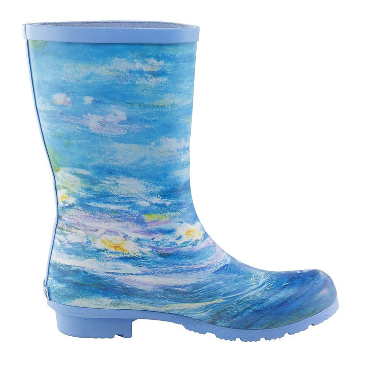 Waterlilies Mid-Calf Rain Boot
