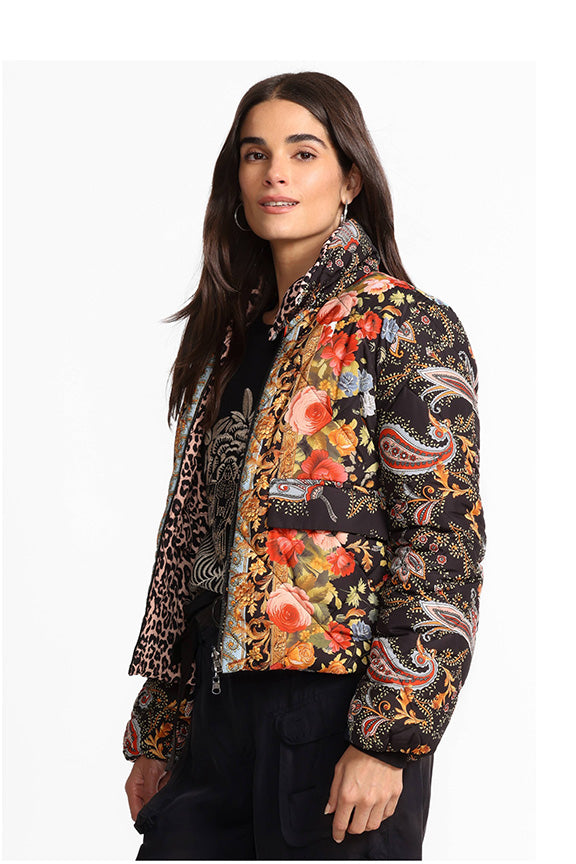 Diamond Quilted Puffer Jacket