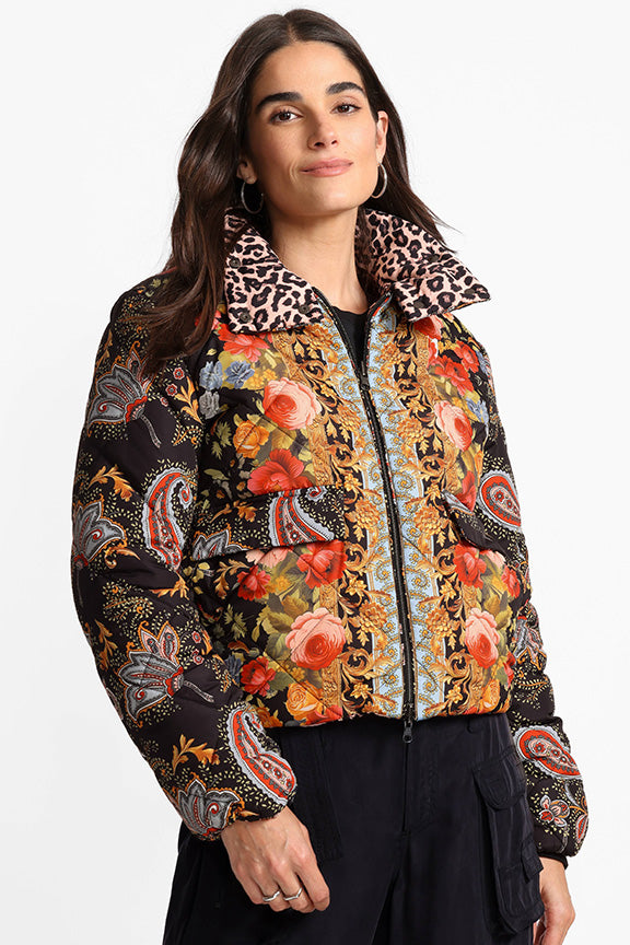 Diamond Quilted Puffer Jacket