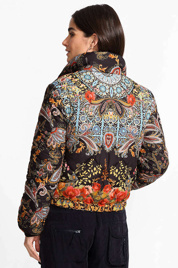 Diamond Quilted Puffer Jacket