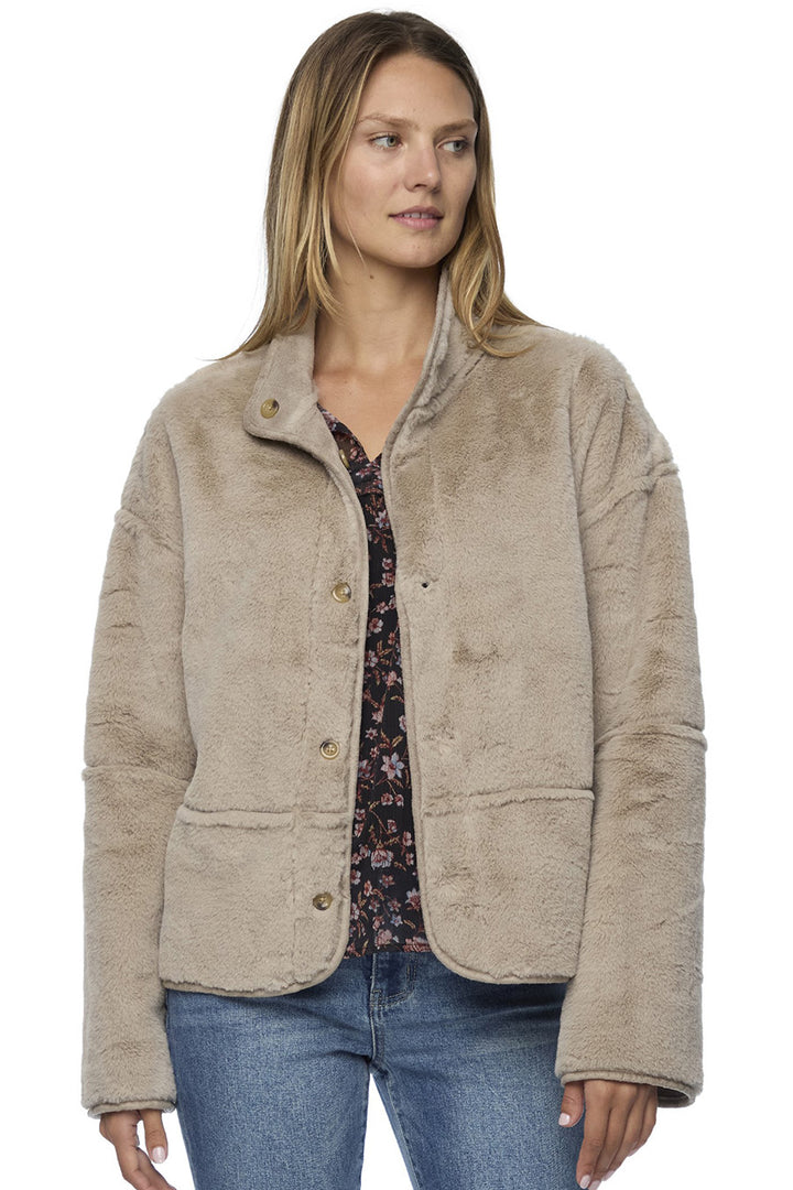 Pennington Reversible Faux Fur Jacket