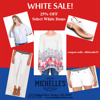 White sale!