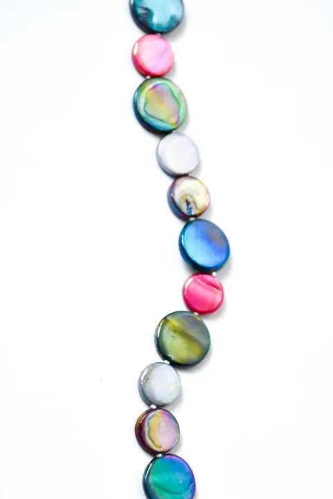 Single Strand Mother of Pearl Necklace