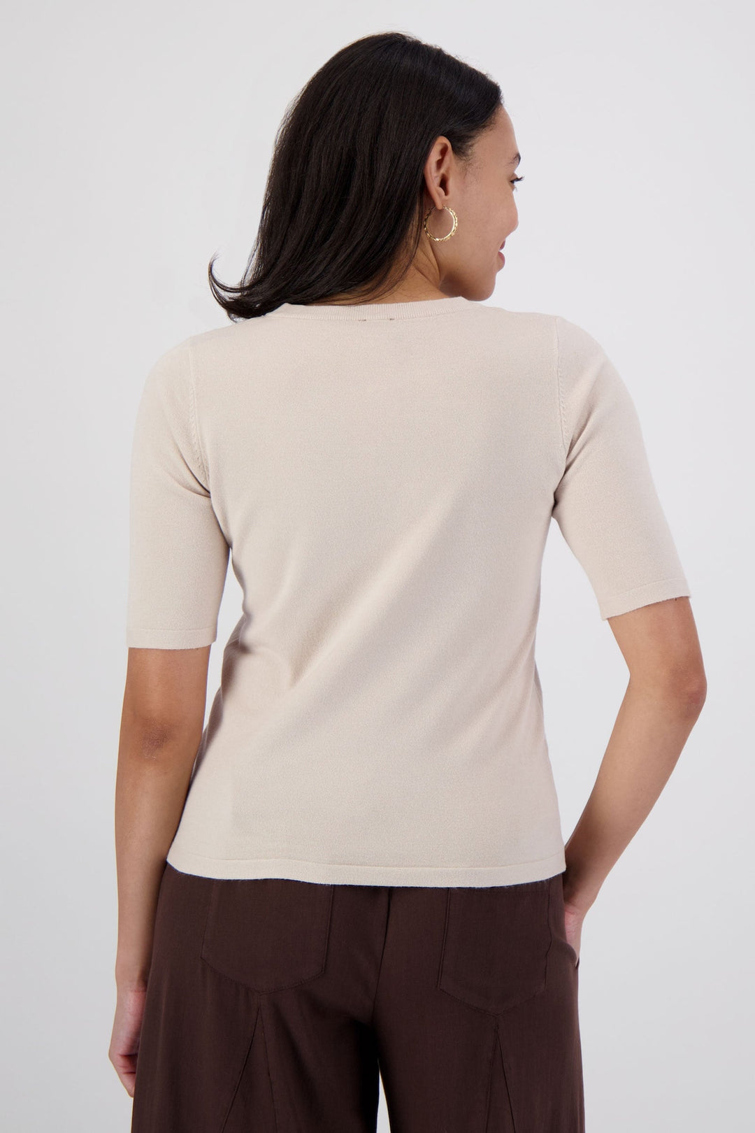 Butterfly Sweater with Short Sleeves