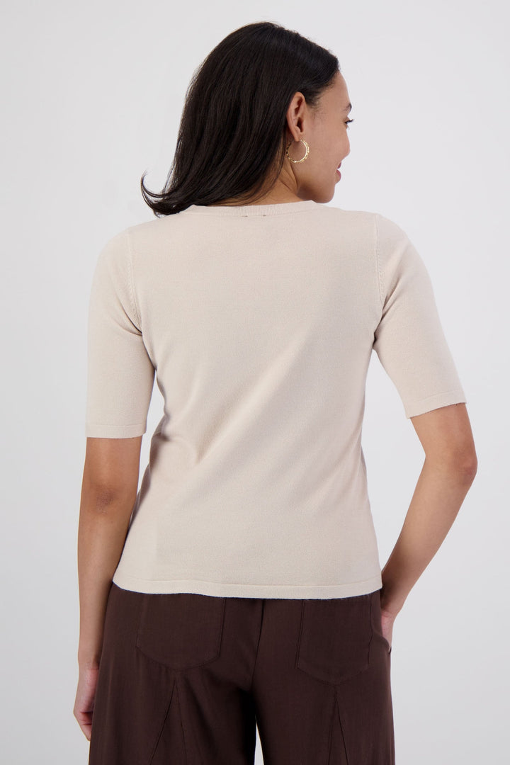 Butterfly Sweater with Short Sleeves