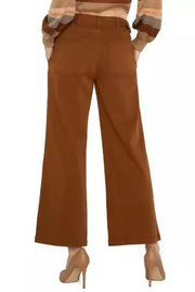 Cinch Waist Wide Leg Pants